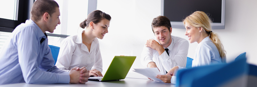 blog d’entreprise avec un design professionnel avec wordpress